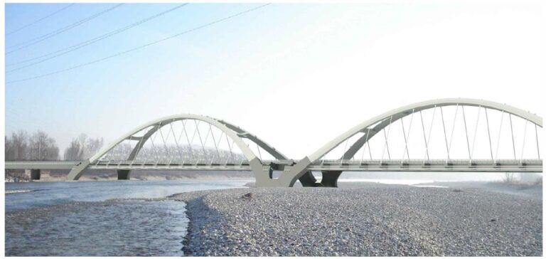 Nuovo ponte sul Fiume Ticino